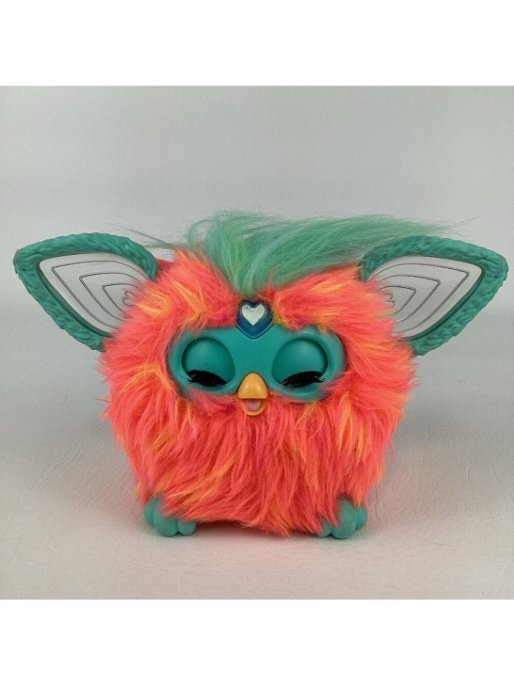 Furby Coral Fashion Interactive Pet Plush Toy Lights Sounds TESTED 2023 Hasbro - Picture 2 of 7